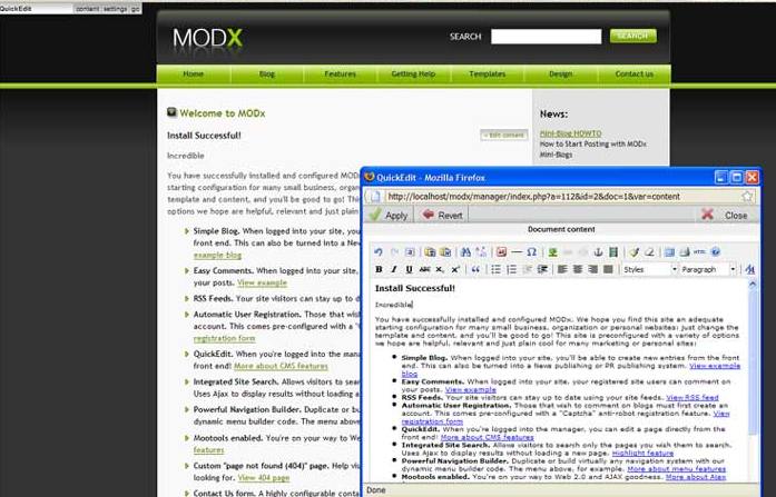 MOD X